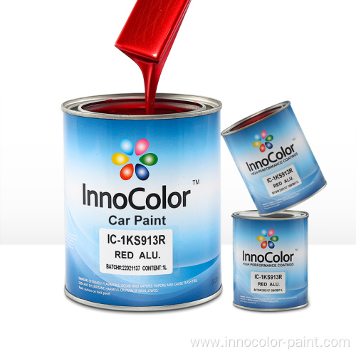 Radiant Red Chemical Resistant Metallic Car Paint Colors